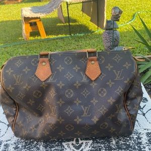 Louis Vuitton LV Hand Bag Speedy 30 Browns Monogram